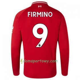 Koszulka Liverpool Firmino 9 Domowe Koszulki Piłkarskie 2018-2019 Długi Rękaw